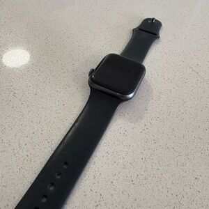 Black Smartwatch + Charger